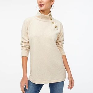 J. Crew Wide Button-Collar Sweater - NWT - L